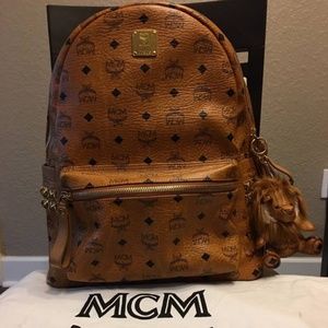 Mcm Backpack Congac